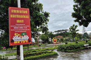 Nông thôn mới hiện đại Lào Cai: Sạch ma túy trong tiêu chí an ninh, trật tự
