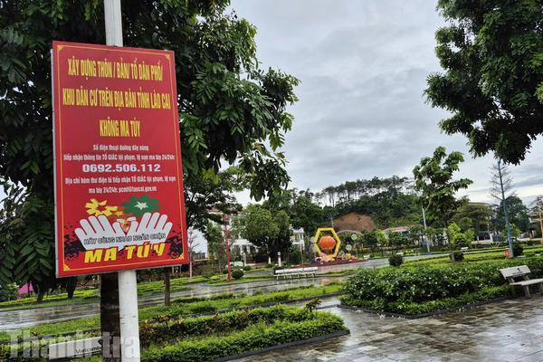 Nông thôn mới hiện đại Lào Cai: Sạch ma túy trong tiêu chí an ninh, trật tự