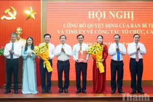 Quảng Trị: Công bố các quyết định của Ban Bí thư và Tỉnh ủy về công tác cán bộ