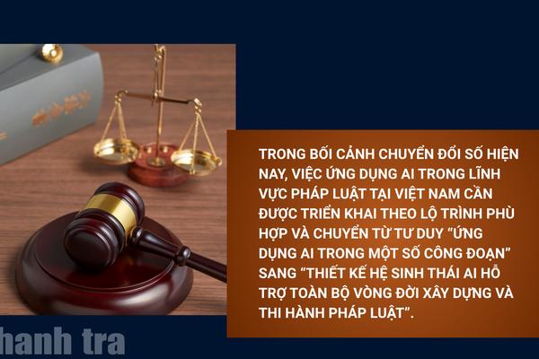 Tiến tới AI hỗ trợ toàn bộ vòng đời xây dựng và thi hành pháp luật