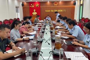 Quảng Trị: Công bố quyết định thanh tra tại 2 công ty thủy lợi