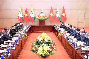 Tổng thống Myanmar cảm ơn Việt Nam đã nhất quán ủng hộ Myanmar trong xây dựng đất nước