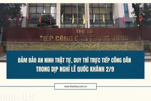 Đảm bảo an ninh trật tự, duy trì trực tiếp công dân trong dịp nghỉ lễ Quốc khánh 2/9