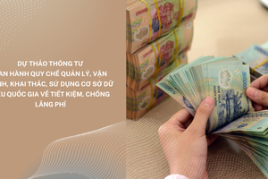 Đề xuất quy chế quản lý, khai thác Cơ sở dữ liệu quốc gia về tiết kiệm, chống lãng phí