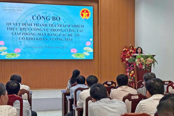 An Giang: Thanh tra 18 dự án, phát hiện nhiều vướng mắc về giải phóng mặt bằng