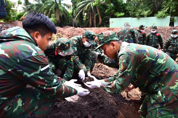 TP HCM: Đã quy tập được 592 bộ hài cốt liệt sĩ tại công viên Lê Thị Riêng