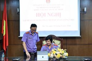 Vụ Kiểm sát giải quyết khiếu nại, tố cáo về tư pháp đổi mới phương thức quản lý, điều hành trên nền tảng số