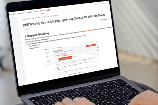Nhà bán được hỗ trợ minh bạch hóa thông tin, nâng cao vận hành trên TMĐT