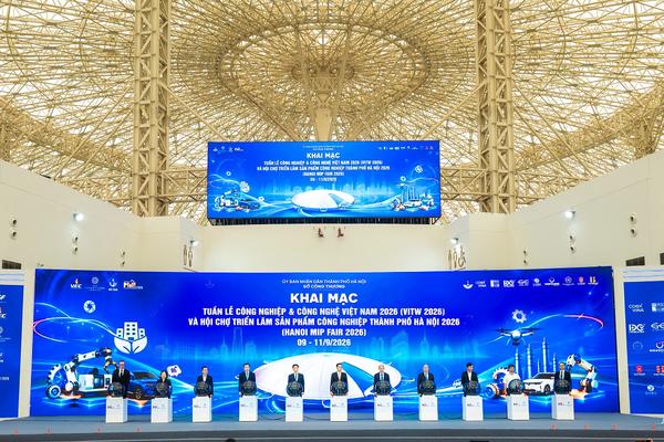 VITW 2026 chính thức khai mạc, quy tụ hơn 2.000 gian hàng công nghiệp và công nghệ