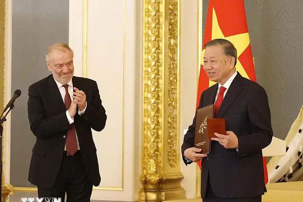 Tổng Bí thư, Chủ tịch nước Tô Lâm nhận Giải thưởng Hòa bình Quốc tế Lev Tolstoy năm 2026