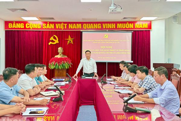 Đảng bộ Cục IX tổ chức quán triệt các nghị quyết, chỉ thị của Bộ Chính trị