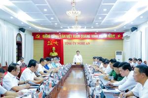 Nghệ An: Ban Thường vụ Tỉnh ủy cho ý kiến nhiều nội dung quan trọng
