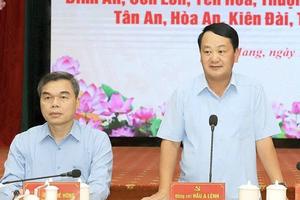 Bí thư Tỉnh ủy Tuyên Quang: Kiểm tra, giám sát kịp thời chấn chỉnh hạn chế, thiếu sót ngay từ cơ sở