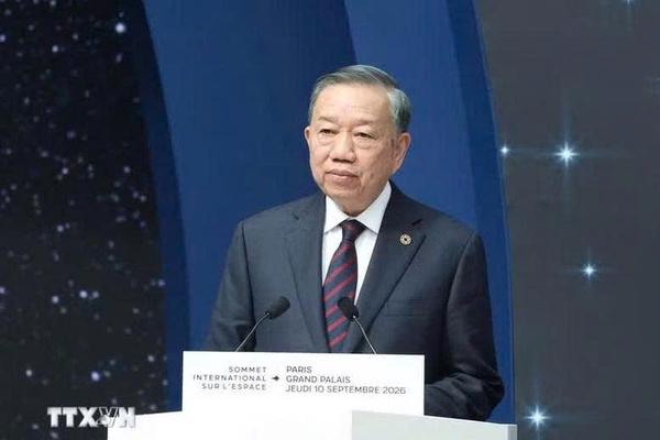 Tổng Bí thư, Chủ tịch nước Tô Lâm nêu 5 nguyên tắc quản trị đa phương với không gian vũ trụ