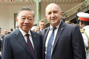 Tổng Bí thư, Chủ tịch nước Tô Lâm gặp lãnh đạo Serbia, Bulgaria và Congo tại Pháp
