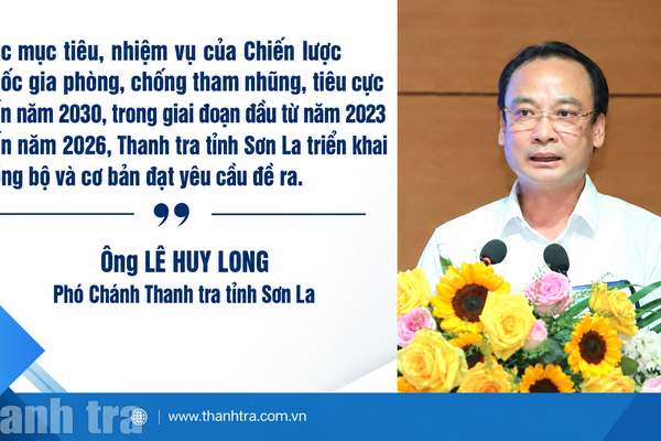 Sơn La siết phòng ngừa, kiểm soát quyền lực để ngăn tham nhũng