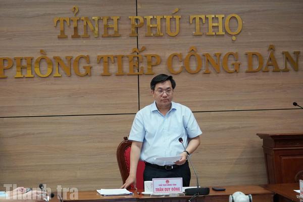Chủ tịch UBND tỉnh Phú Thọ tiếp công dân, chỉ đạo giải quyết chế độ giáo viên