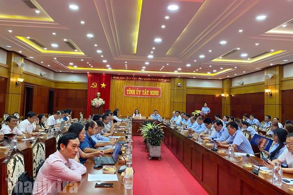 Tây Ninh: Nghiên cứu, khảo sát thực tiễn hoạt động thanh tra 2 chuyên đề