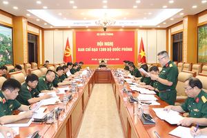 Ban Chỉ đạo 1389 Bộ Quốc phòng: Giữ vững an ninh chính trị, đẩy mạnh thanh tra, kiểm tra, chống tham nhũng