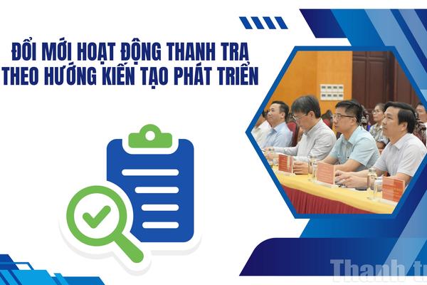 Đổi mới hoạt động thanh tra theo hướng kiến tạo phát triển