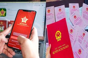 Sẽ cấp sổ đỏ điện tử và được tích hợp trên VNeID