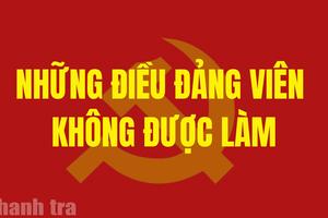 Quán triệt những điều đảng viên không được làm tại Đảng bộ Thanh tra Chính phủ