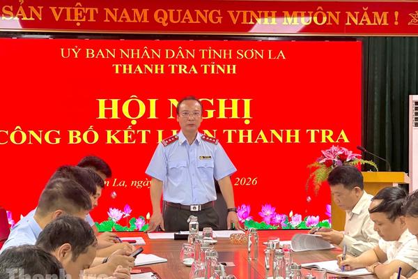 Thanh tra tỉnh Sơn La chấn chỉnh sai phạm tại Ban Quản lý dự án đầu tư xây dựng các công trình NN&PTNT