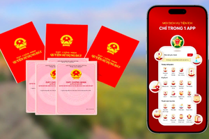 Vĩnh Long đẩy mạnh cập nhật thông tin sổ đỏ lên VNeID