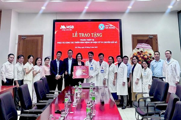 MSB tiếp tục đưa hệ sinh thái y tế số tới Đà Nẵng, số hóa từ vận hành đến thanh toán