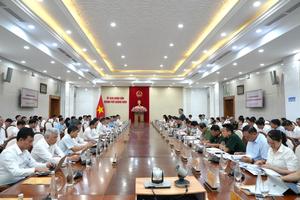 UBND TP Quảng Ninh làm việc với Tập đoàn Công nghiệp Than - Khoáng sản Việt Nam