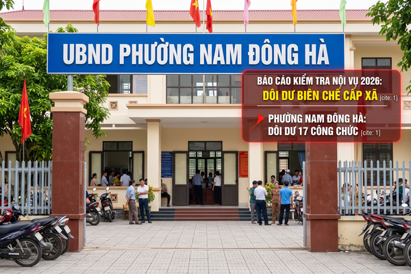 Quảng Trị: Ba địa phương thừa 28 công chức, nhiều hồ sơ cán bộ còn thiếu thành phần