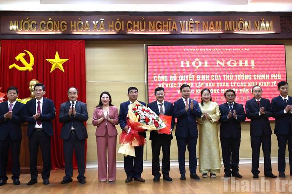 Thủ tướng quyết định thành lập Ban Quản lý các Khu kinh tế và các Khu công nghiệp Đắk Lắk