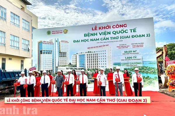 TP Cần Thơ khởi công các công trình an sinh xã hội