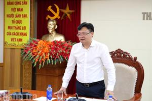 Phó Tổng Thanh tra Chính phủ Nguyễn Thanh Tuấn làm việc với Cục XIV