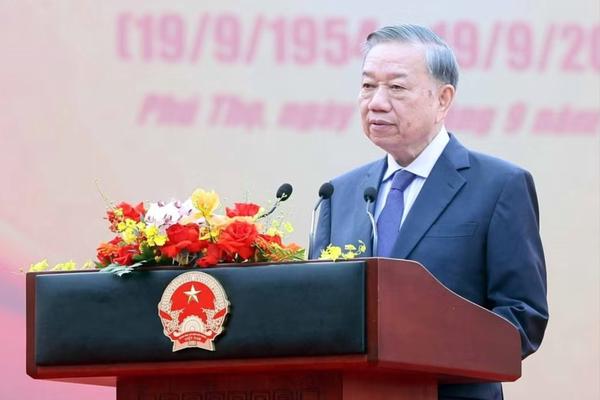 Phát biểu của Tổng Bí thư, Chủ tịch nước tại Lễ kỷ niệm Ngày Bác Hồ về thăm Đền Hùng
