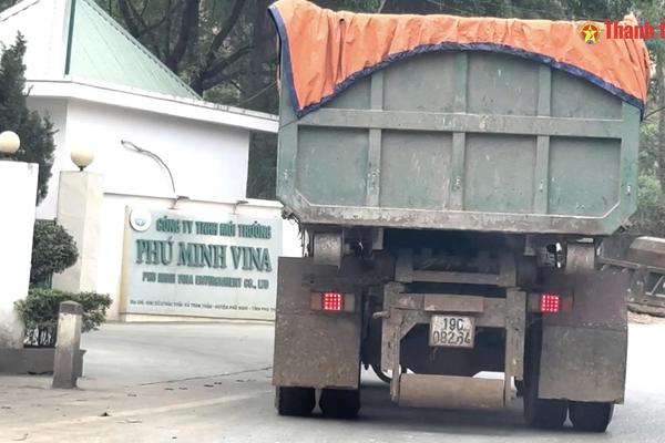 Thanh tra Chính phủ kết luận loạt hành vi vi phạm trong vận chuyển, xử lý chất thải của Công ty Phú Minh Vina