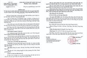 Viện Pháp y tâm thần Trung ương Biên Hòa hoàn trả chênh lệch tiền thuốc cho gần 1.300 người bệnh
