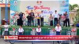 Hơn 800 phần quà, 10 chiếc xe đạp tiếp sức trẻ em Hòa Sơn đón Trung thu