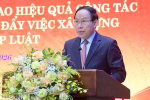 Phó Thủ tướng Lê Tiến Châu: Tạo môi trường để người dân, doanh nghiệp “dễ làm đúng, muốn làm đúng”