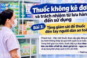 Bài 3: Tăng giám sát để thuốc đến tay người dân an toàn