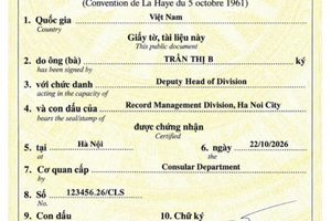 Việc áp dụng Công ước Apostille và cách Việt Nam hiện thực hóa Nghị quyết 59
