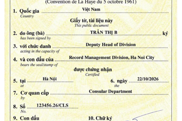 Việc áp dụng Công ước Apostille và cách Việt Nam hiện thực hóa Nghị quyết 59