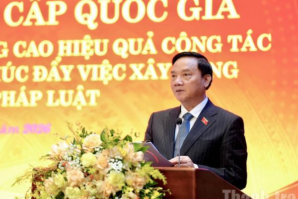 Tổ chức thi hành pháp luật phải được đo bằng kết quả thực tiễn