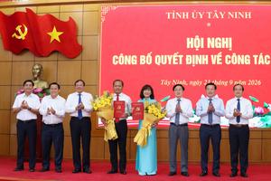 Tây Ninh: Công bố các quyết định phê chuẩn Chủ tịch HĐND và Phó Chủ tịch UBND tỉnh