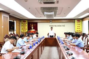Phó Tổng Thanh tra Chính phủ Nguyễn Văn Cường làm việc với Cục I