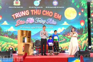 Hơn 1.000 trẻ em vùng biên Thanh Hóa rộn ràng đón Trung thu tại ngôi trường mới