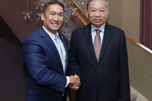 Tổng Bí thư, Chủ tịch nước Tô Lâm mong Quyền Bộ trưởng Hải quân Hoa Kỳ Hùng Cao tiếp tục đóng góp cho quan hệ hai nước