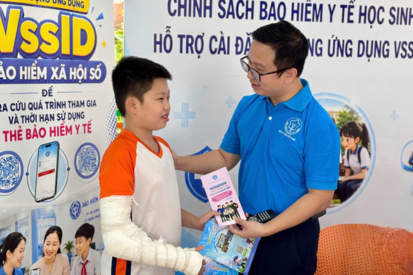 Hơn 99% học sinh, sinh viên tham gia bảo hiểm y tế
