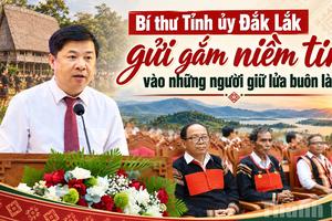Bí thư Tỉnh ủy Đắk Lắk gửi gắm niềm tin vào những người giữ lửa buôn làng