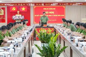 Công an TP Huế: Vững thế trận an ninh, chủ động từ sớm, từ xa